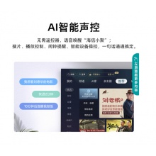 海信（Hisense）75E3F 75英寸 4K HDR智慧屏AI声控MEMC防抖 超薄悬浮巨幕全面屏液晶平板电视机16GB