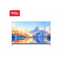 TCL C9 120Hz游戏智屏电视运动防抖 4K超高清全面屏彩电 人工智能语音网络液晶平板电视机 75C9