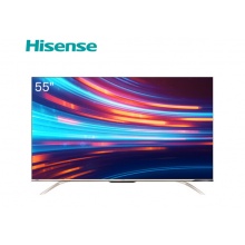 海信电视 A57F 4K 6路视频通话 悬浮全面屏 液晶电视机 55A57F