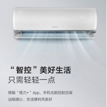 格力（GREE）大1匹 冷静宝 新能效 变频冷暖 56℃自洁 壁挂式空调挂机KFR-26GW/(26519)FNhAa-B3(WIFI)暖阳白