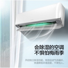 格力（GREE）大1匹 冷静宝 新能效 变频冷暖 56℃自洁 壁挂式空调挂机KFR-26GW/(26519)FNhAa-B3(WIFI)暖阳白
