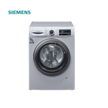 西门子（SIEMENS）9KG大容量滚筒全自动洗衣机 家用 防过敏程序 高温筒清洁 WB24UMZ81W （银色）