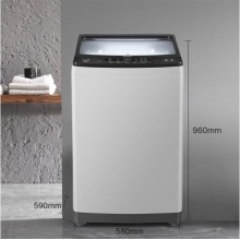 海尔(Haier)波轮洗衣机10公斤全自动家用大容量桶自洁 智能称重 钢化玻璃上盖 XQB100-Z826