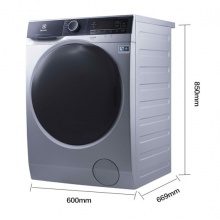 伊莱克斯（Electrolux）EWW1142ADSA洗衣机原装进口11公斤全自动滚筒洗烘一体机 银色