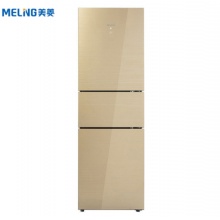 美菱(MeiLing) BCD-221WE3B 221升三门冰箱 风冷无霜 电脑控温 新二级能效(金色)