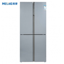 美菱(MELING) 415升 十字多门冰箱 变频无霜 玻璃面板 智能WIFI 星河银 BCD-415WUP9B