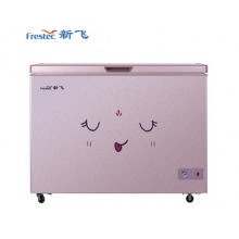 新飞（Frestec）301升彩色面板大容量顶开门商用家用冷藏冷冻转换冷柜BC/BD-301KHC